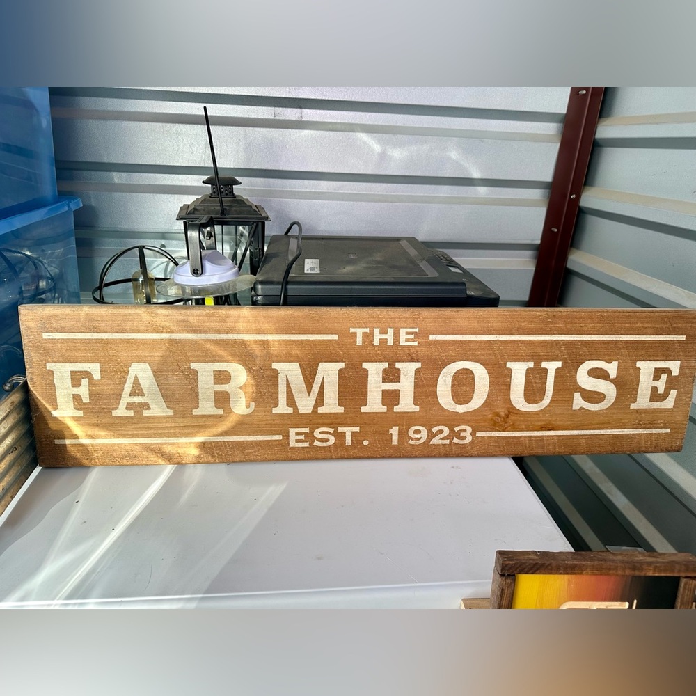 ❌SOLD❌Rustic Farmhouse Wood Sign